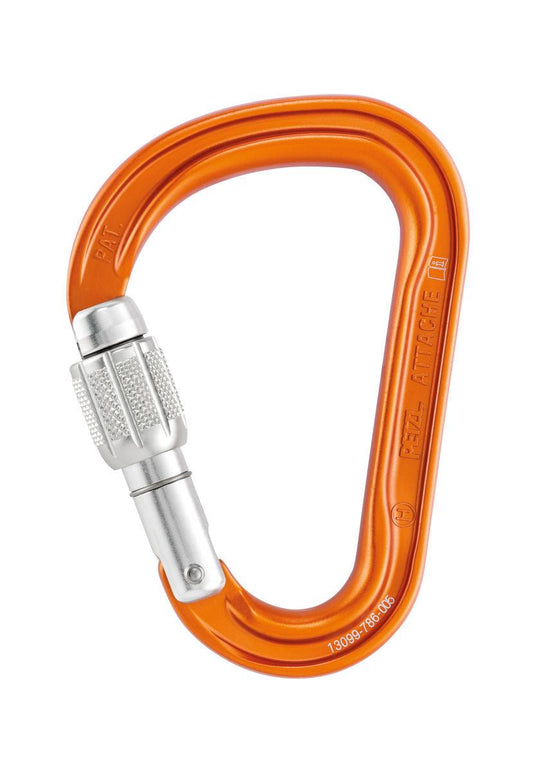 Attache Screwgate Carabiner - PETZL - ExtremeGear.org