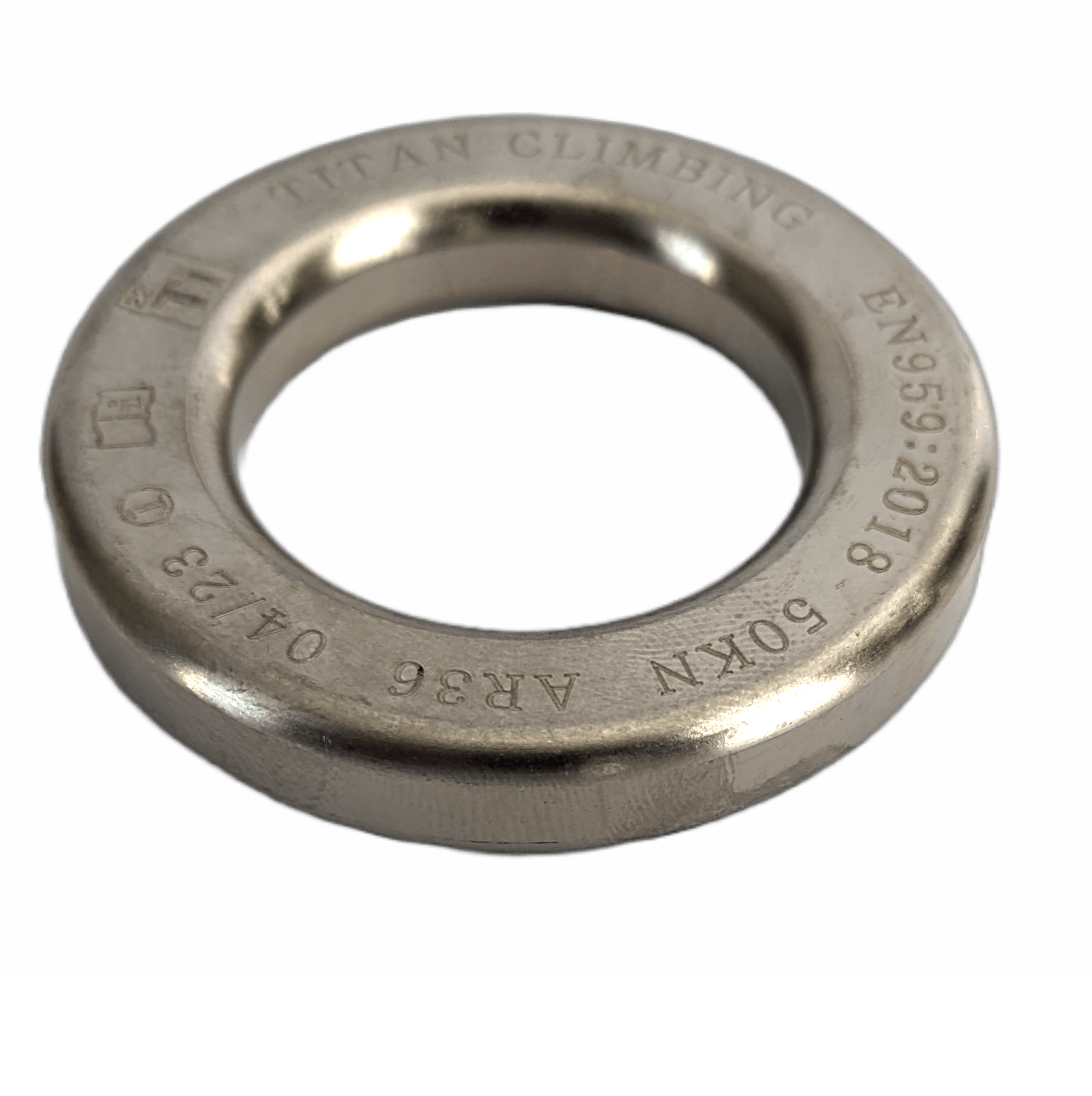 Endura Anchor Ring in Titanium TITAN CLIMBING