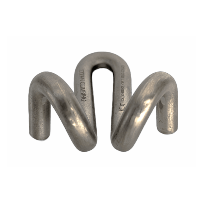 Carregue imagem no visualizador da galeriaRam's Horn in Titanium - TITAN CLIMBING - ExtremeGear.org