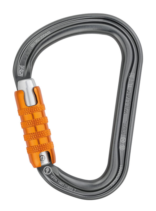 William Triact-Lock Carabiner - PETZL - ExtremeGear.org