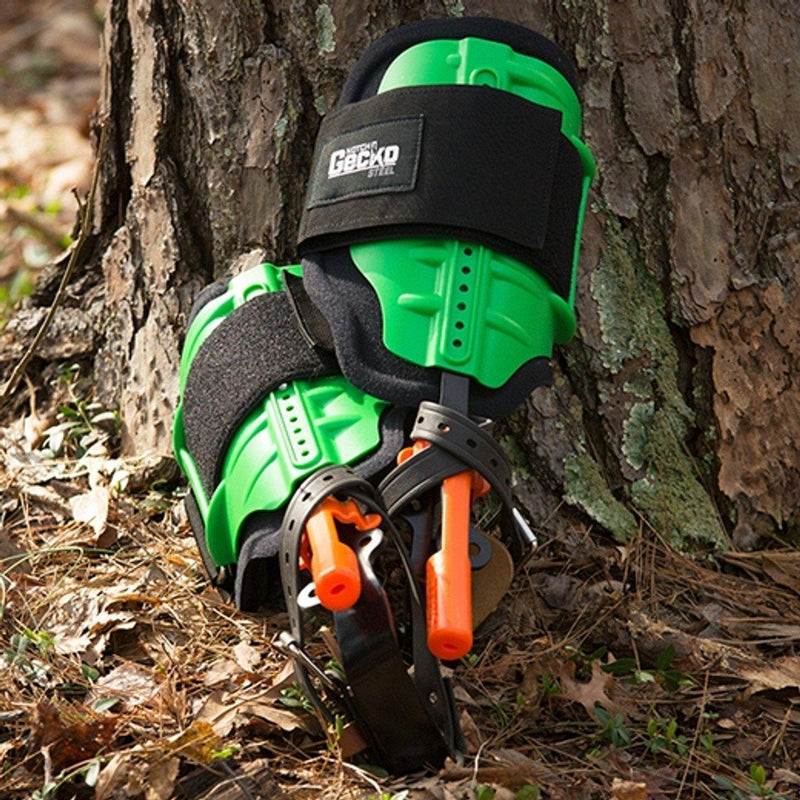 Carica immagine in Galleria Viewer, Gecko Steel Climbers Tree Spurs - NOTCH - ExtremeGear.org