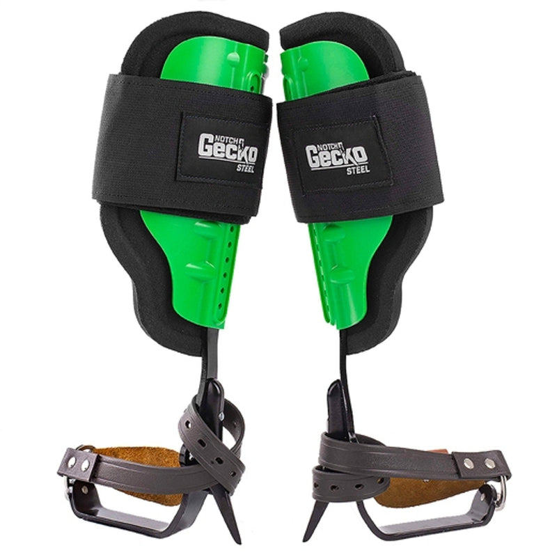 Carica immagine in Galleria Viewer, Gecko Steel Climbers Tree Spurs - NOTCH - ExtremeGear.org