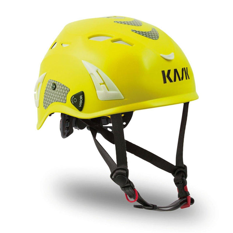 Resmi Galeri görüntüleyicisine yükle, Hi-Viz Super Plasma Helmets w- SENA Communication Ear Muffs - KASK - ExtremeGear.org