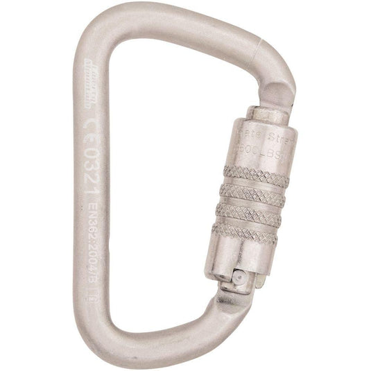 Steel G Series D Locking Carabiner - CYPHER - ExtremeGear.org