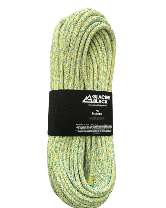 8.5mm Cascade Trident Canyon Rope - GLACIER BLACK - ExtremeGear.org