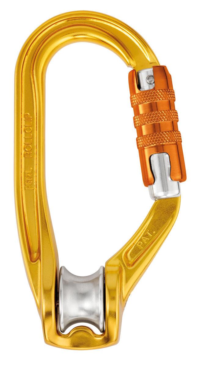 Resmi Galeri görüntüleyicisine yükle, Rollclip A Triact Lock Carabiner - PETZL - ExtremeGear.org
