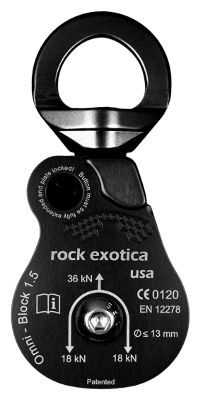 1.5インチオムニブロックスイベルプーリー - ROCK EXOTICA 1.5インチオムニブロックスイベルプーリー - ROCK EXOTICA