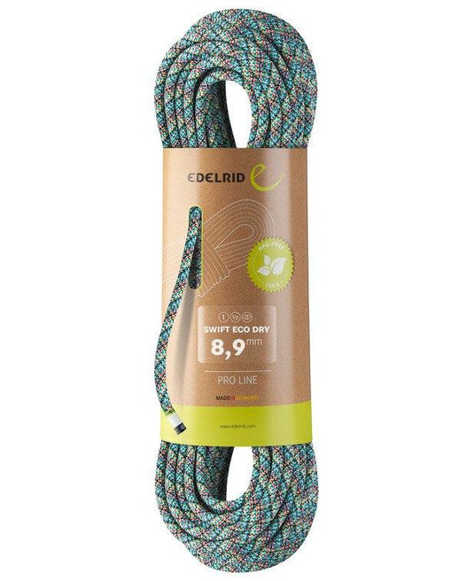 8.9mm Swift Eco Dry Climbing Rope - EDELRID - ExtremeGear.org