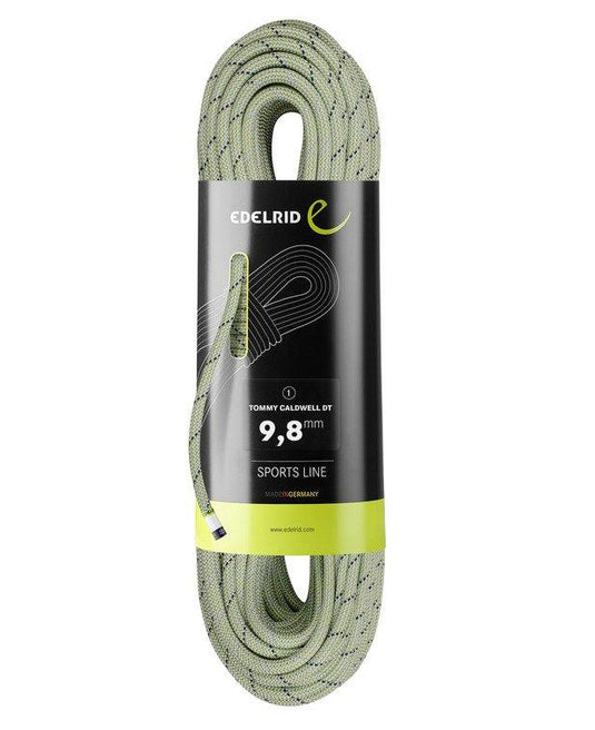 9.6mm Tommy Caldwell DuoTec Climbing Rope - EDELRID - ExtremeGear.org