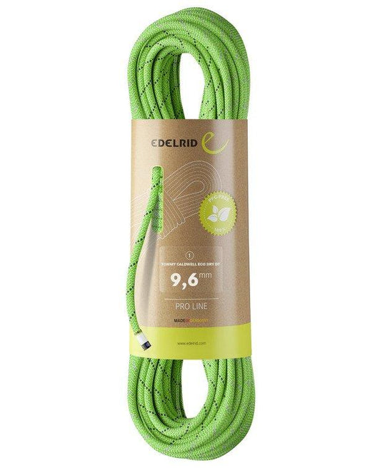 9.6mm Tommy Caldwell DuoTec Eco Dry Climbing Rope - EDELRID