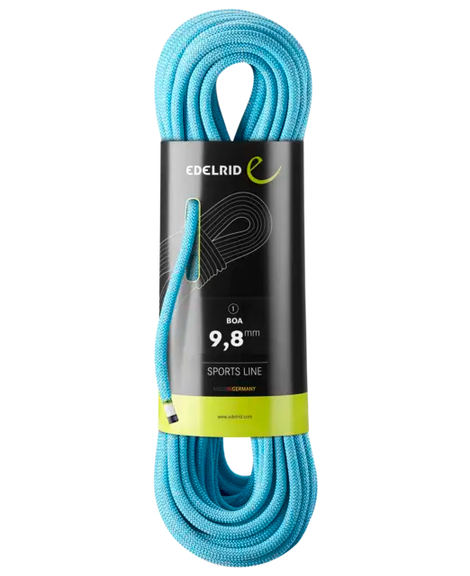 &Phi;όρτωση εικόνας σε προβολέα Gallery, 9.8mm Boa Climbing Rope - EDELRID - ExtremeGear.org
