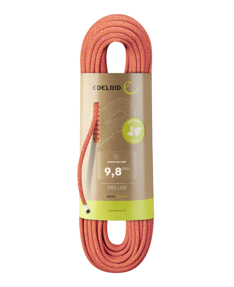 &Phi;όρτωση εικόνας σε προβολέα Gallery, 9.8mm Heron Eco Dry Climbing Rope - EDELRID - ExtremeGear.org
