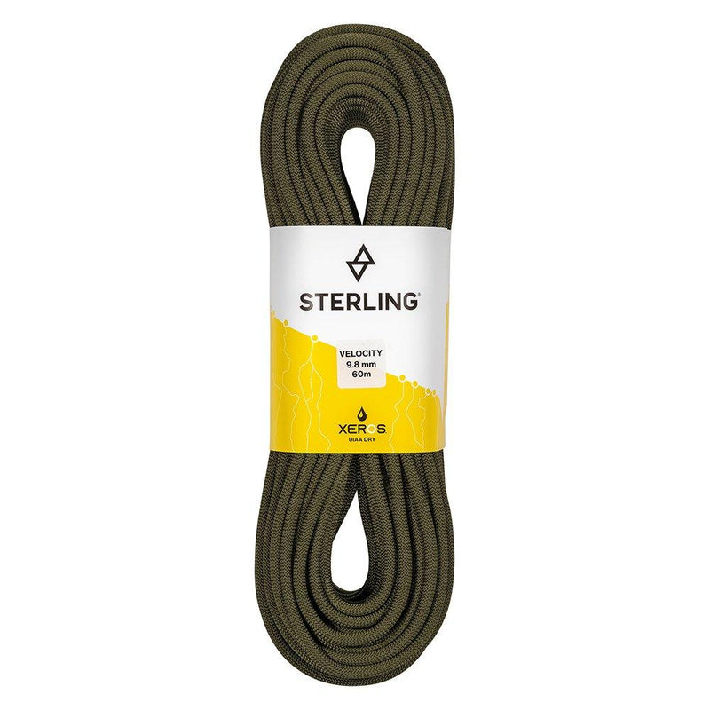 &Phi;όρτωση εικόνας σε προβολέα Gallery, 9.8mm Velocity Climbing Rope - STERLING ROPE - ExtremeGear.org
