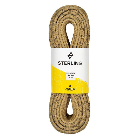 9.8mm Velocity Climbing Rope - STERLING ROPE - ExtremeGear.org