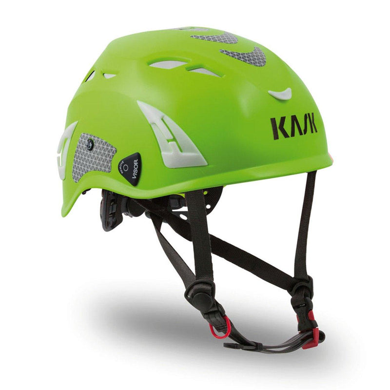 将图像加载到画廊查看器中，Hi-Viz Super Plasma Helmets w- SENA Communication Ear Muffs - KASK - ExtremeGear.org
