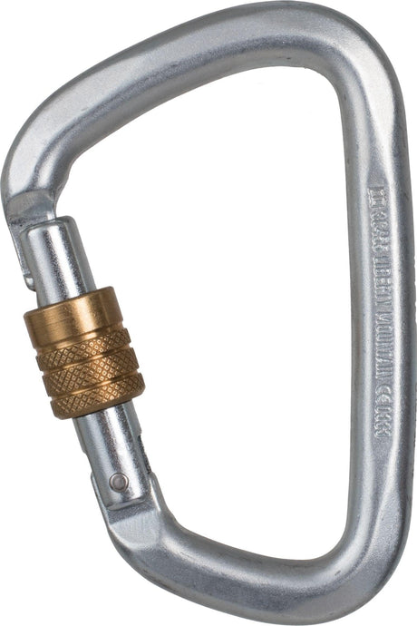 Steel D Locking Carabiner - CYPHER - ExtremeGear.org
