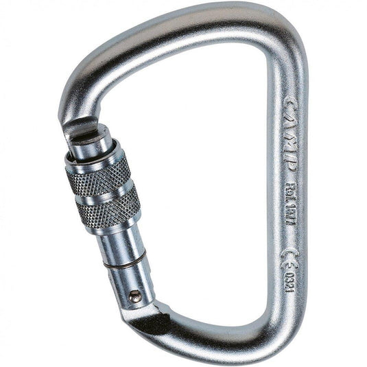 Steel D Pro Lock Carabiner - CAMP - ExtremeGear.org