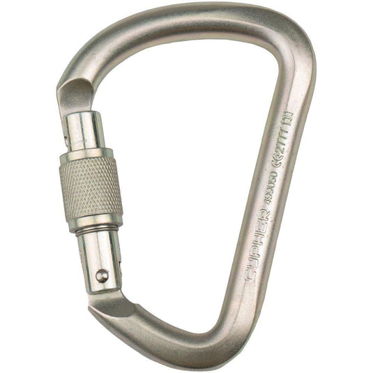 Steel G Series Large D Locking Carabiner - CYPHER - ExtremeGear.org
