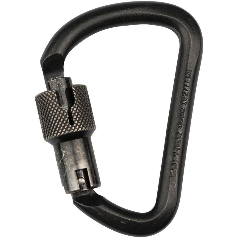 将图像加载到画廊查看器中，Steel G Series Large D Locking Carabiner - CYPHER - ExtremeGear.org
