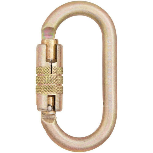 Steel G Series Oval Locking Carabiner - CYPHER - ExtremeGear.org